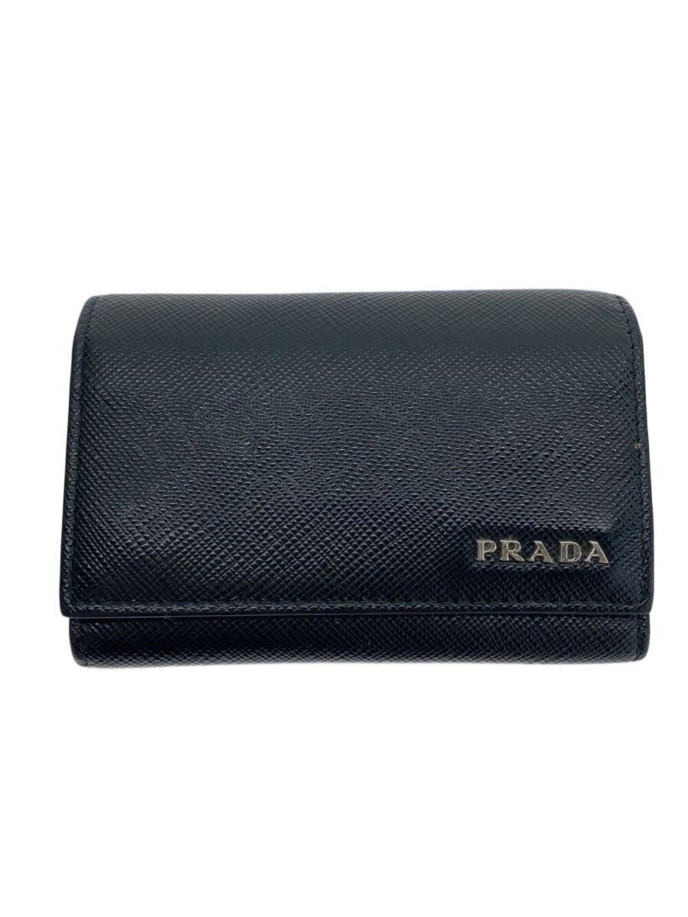 Prada Key Case Wallet Black